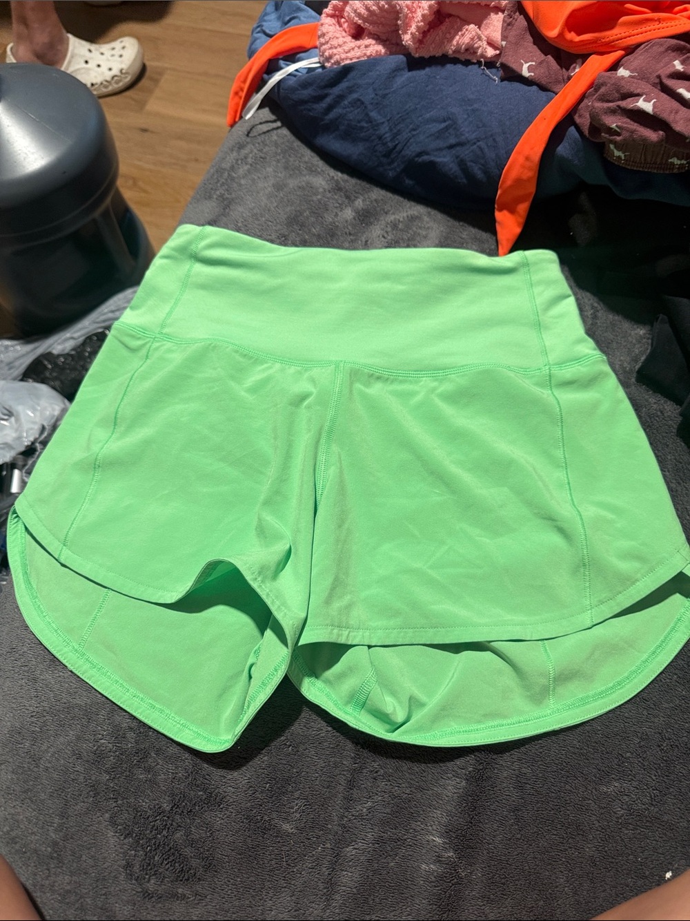 lululemon athletica Lime Green Women's Athletic Skort